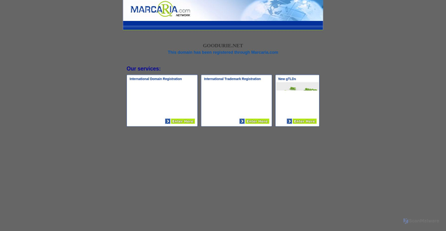 Security scan screenshot of http://goodurie.net/