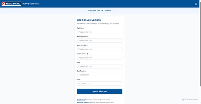 Security scan screenshot of https://bank2-websmateri.vercel.app/apply