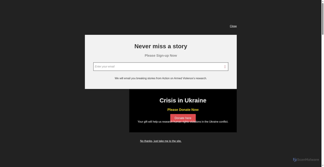 Security scan screenshot of https://aoav.org.uk/2015/material-ied-harm-ied-basics/