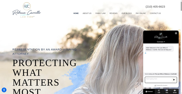 Security scan screenshot of https://www.rjc-lawfirm.com/