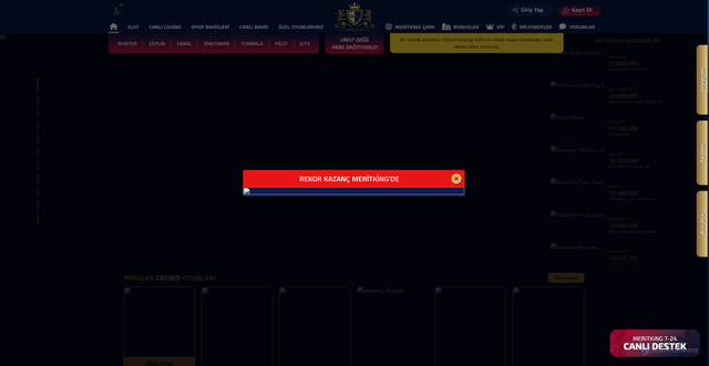Security scan screenshot of https://meritjing1695.com/livecasino
