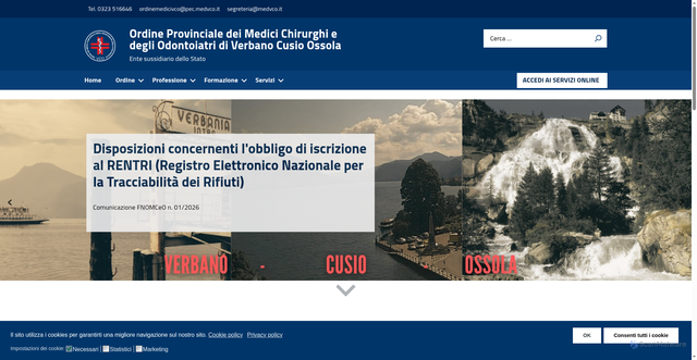 Security scan screenshot of https://www.medvco.it/