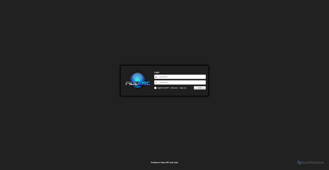 Security scan screenshot of https://filelist.io