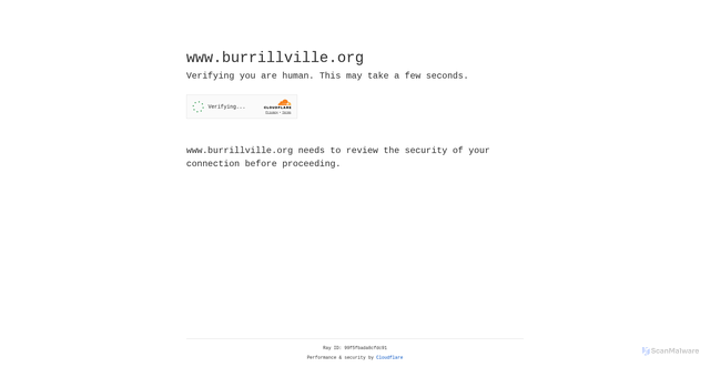 Security scan screenshot of https://www.burrillville.org/