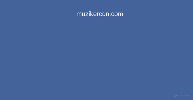 Security scan screenshot of https://muzikercdn.com