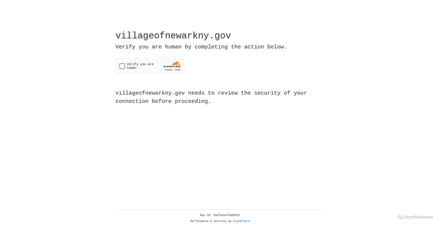 Security scan screenshot of https://villageofnewarkny.gov/