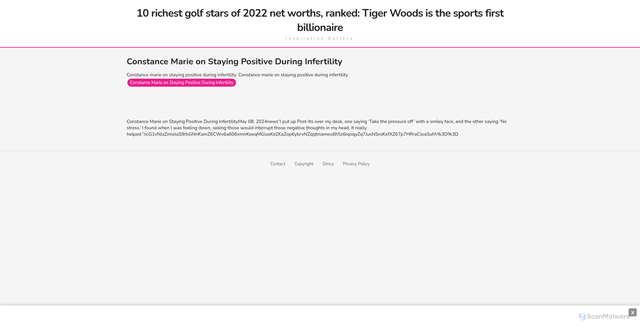 Security scan screenshot of https://sticktalkdevicehugo-tryx035p9v.edgeone.app/23646-constance-marie-on-staying-positive-during-infertility.html