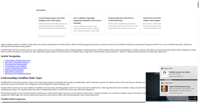 Security scan screenshot of https://nyxarastream.pages.dev/2025a112534/