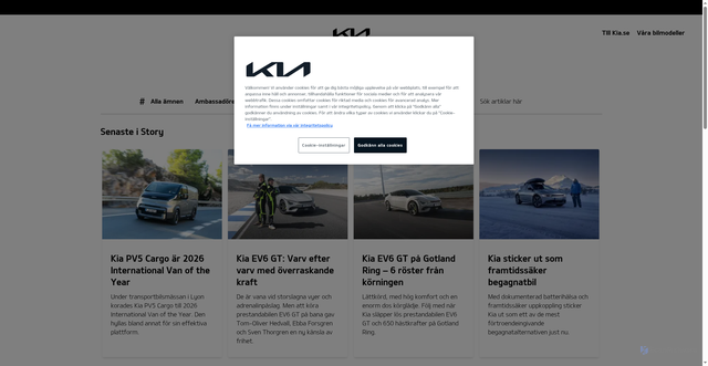 Security scan screenshot of https://kia-blog.live.afonso.se/