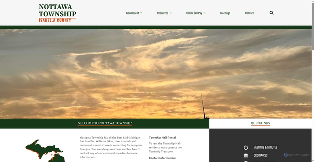 Security scan screenshot of https://nottawatwpisabellami.gov/
