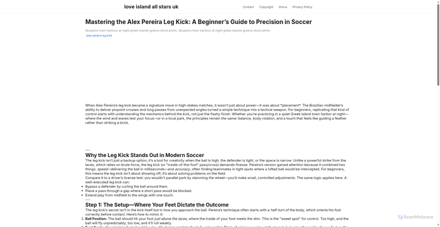 Security scan screenshot of https://duniacreativespace-dp7ngwxj0aml.edgeone.app/alex-pereira-leg-kick.html