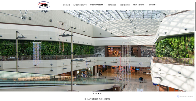 Security scan screenshot of https://gruppoatr.com/