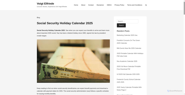 Security scan screenshot of https://voigtelfriede.pages.dev/vgtwff-social-security-holiday-calendar-2025-lfrdnyix/