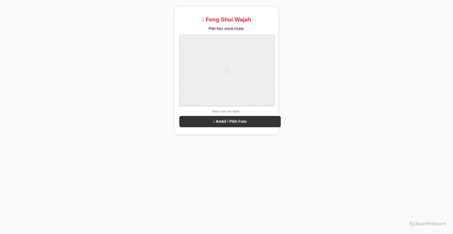 Security scan screenshot of https://fengshui-wajah-ufod91tu3s.edgeone.app/