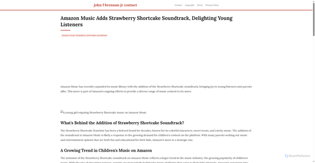 Security scan screenshot of https://aksarasantaisphere-dpc9bj3xyvxw.edgeone.app/amazon-music-strawberry-shortcake-soundtrack.html