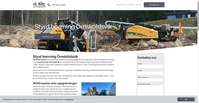 Security scan screenshot of https://styrdborrningornskoldsvik.se