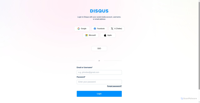 Security scan screenshot of https://dispatch-media.disqus.com