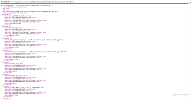 Security scan screenshot of https://static.adoric.com