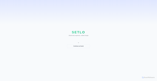 Security scan screenshot of http://setlo.app/