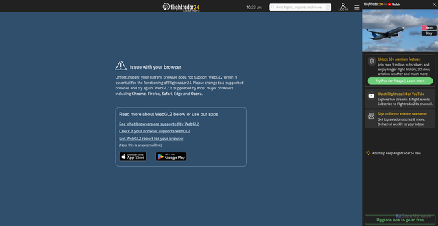 Security scan screenshot of https://data-live.flightradar24.com