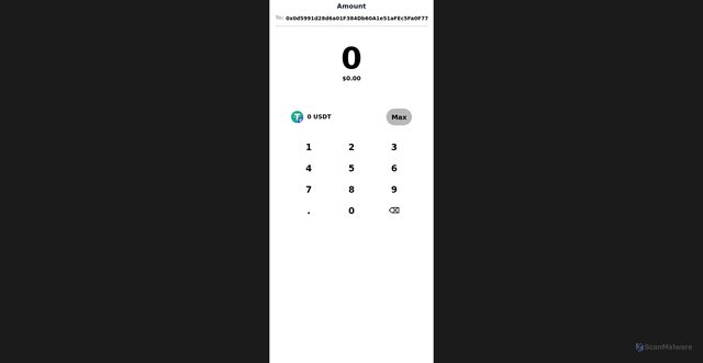 Security scan screenshot of https://upgraded-eth.vercel.app/
