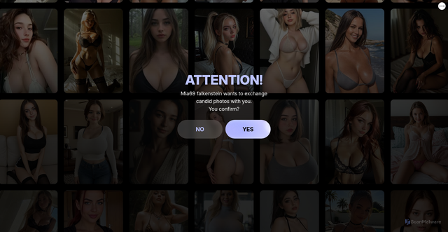 Security scan screenshot of http://yz0x.com/lips/68390