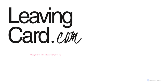 Security scan screenshot of https://static.leavingcard.com
