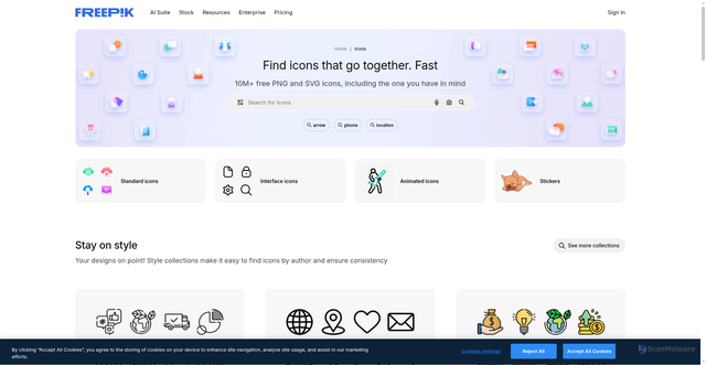 Security scan screenshot of https://cdn4.iconfinder.com/