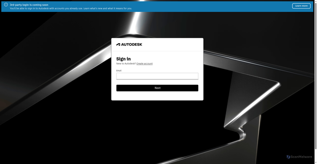 Security scan screenshot of https://mfe.profile.autodesk.com