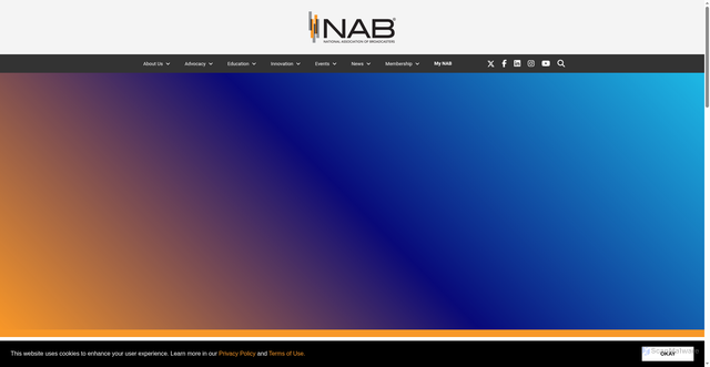 Security scan screenshot of https://www.nab.org/