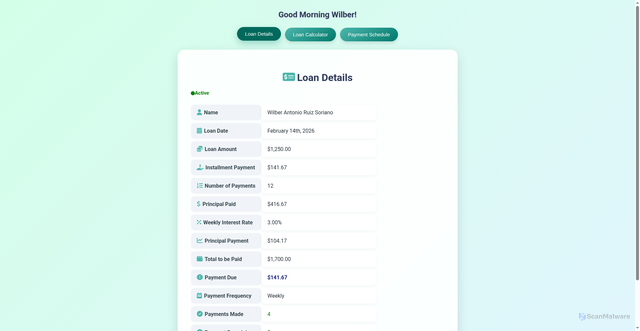 Security scan screenshot of https://wilberruiz-zsxybyvl4i.edgeone.app/
