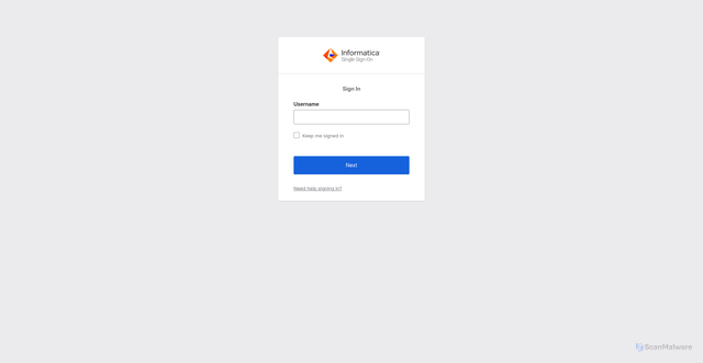 Security scan screenshot of https://infa.lightning.force.com