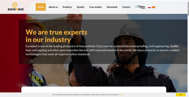 Security scan screenshot of https://www.eurobent.com/