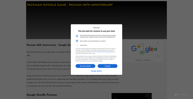 Security scan screenshot of https://uttrakhandcoldandcuttings.co.in/Google-Doodle-Pacman-Game,-Pacman-30th-Anniversary,-Google-Pacman.html
