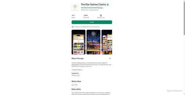 Security scan screenshot of https://basissentinel.shop/