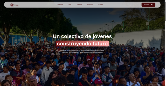 Security scan screenshot of https://aztlan-landing.pages.dev/