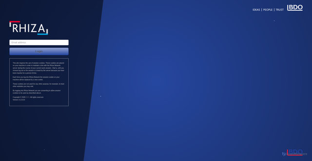 Security scan screenshot of https://trivium.rhizanetwork.com