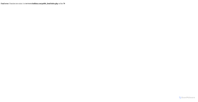 Security scan screenshot of https://api.indidata.com