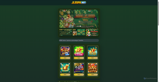 Security scan screenshot of https://phslotcash88.com/odfjzguw