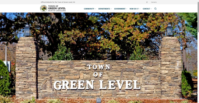 Security scan screenshot of https://greenlevelnc.gov/