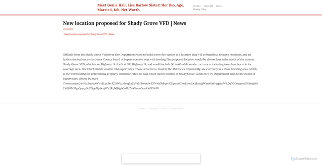 Security scan screenshot of https://heartrepublichugo-km728123r7.edgeone.app/13066-new-location-proposed-for-shady-grove-vfd-news.html