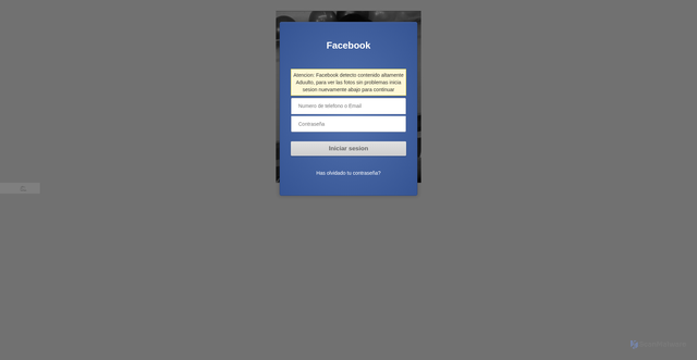 Security scan screenshot of http://www.materimelos0254045.vercel.app/