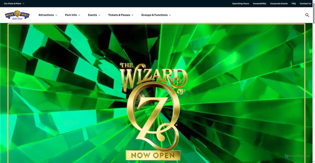 Security scan screenshot of https://movieworld.com.au/