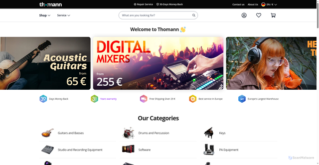 Security scan screenshot of analytics.tiktok.com