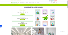 Screenshot of carewellphcy.com