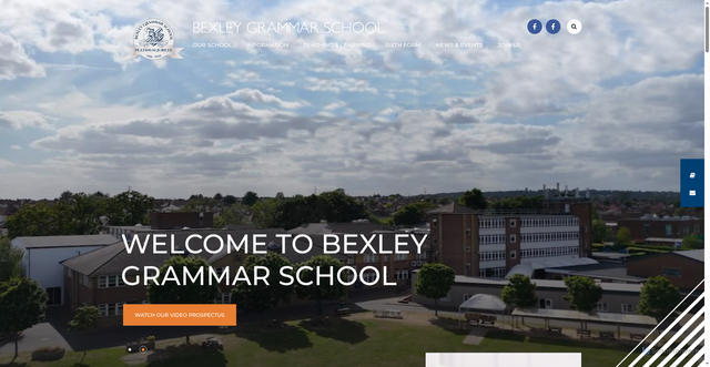 Security scan screenshot of https://www.bexleygs.co.uk/