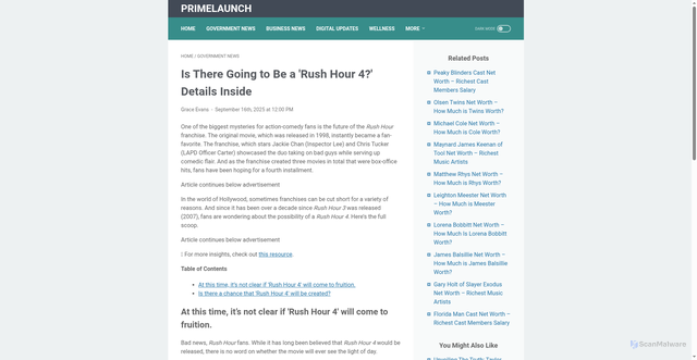 Security scan screenshot of https://www.anadiguinee.com/1497392/is-there-going-to-be-a-039-rush-hour-4-039-details-inside/