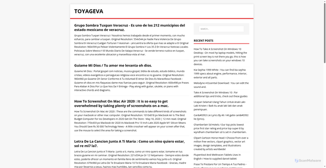 Security scan screenshot of https://avegayot.pages.dev/page/2/