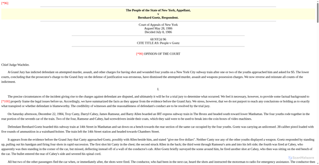 Security scan screenshot of https://www.nycourts.gov/reporter/archives/p_goetz.htm