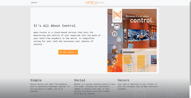 Security scan screenshot of https://apexfusion.com